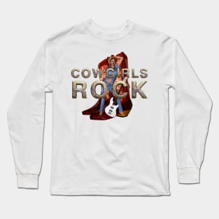 Cowgirls Rock Long Sleeve T-Shirt